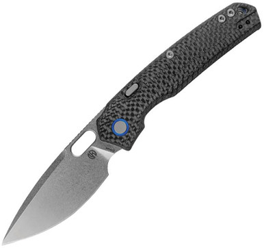 Vosteed Psyop Top Liner Lock Knife Carbon Fiber Elmax - A2236
