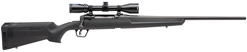 Savage Axis II XP Bolt-Action Rifle 55708, 270 Winchester, 22", Synthetic Black Stock, Scope Package, 4 Rds