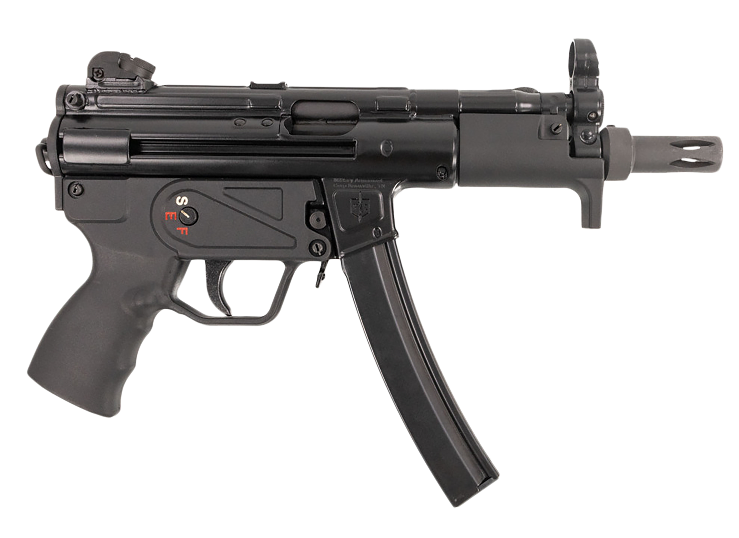 MAC 5K Semi-Auto Pistol 12750005, 9mm, 5.8 in, Black Grip, Black Finish, 30 Rds
