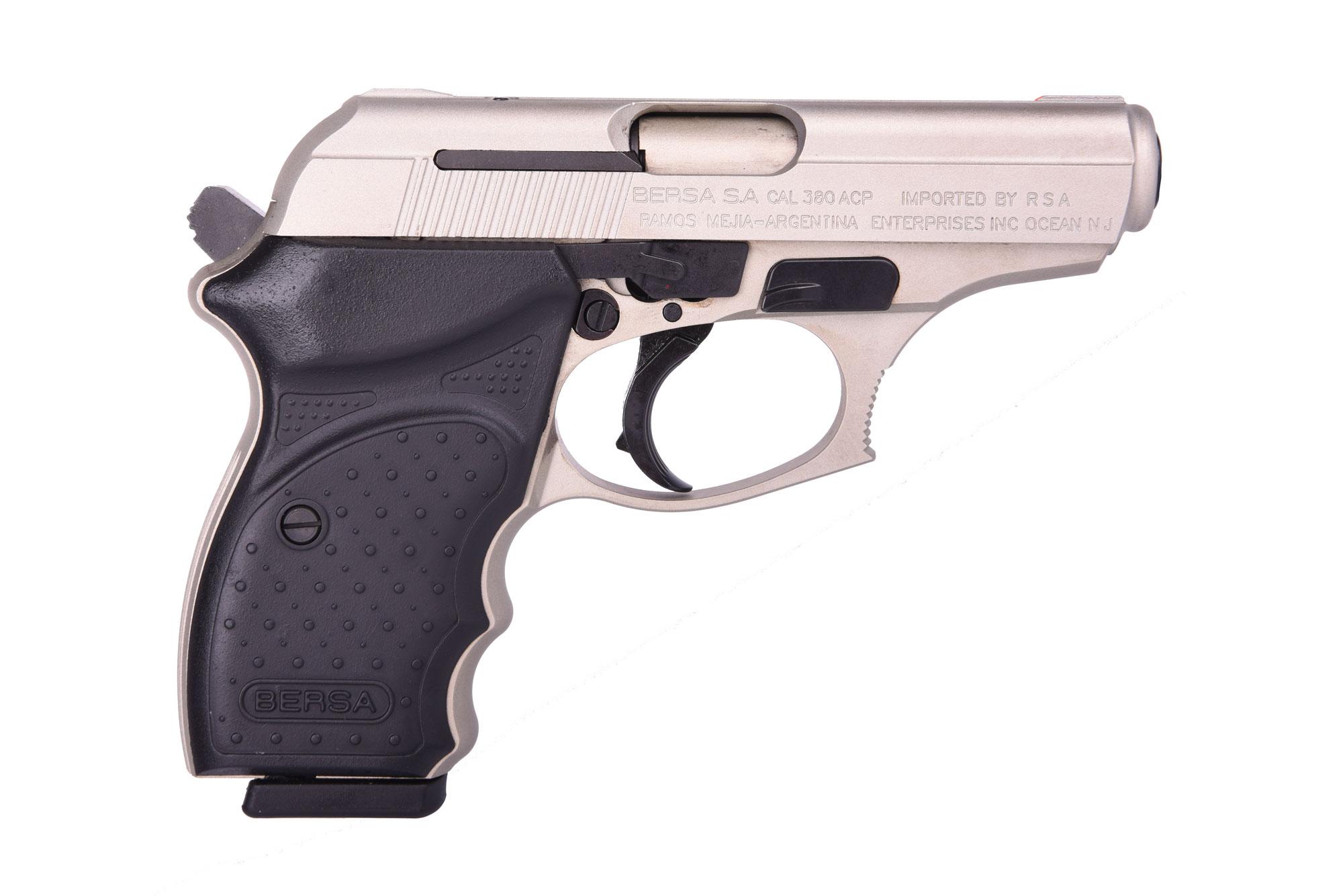 Bersa Thunder 380 Concealed Carry Pistol THUN380NKLCC, 380 ACP, 3.2in, Synthetic Grips, 8 Rds