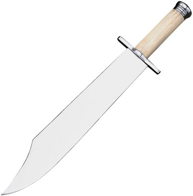 Windlass Texas Bowie 400266 | 19.5" Battle Ready Bowie Knife with Authentic Bone Handle & High Carbon Steel Blade