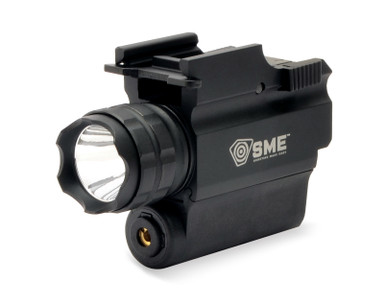 SME - Shooting Made Easy Compact Tactical Handgun LED Light / Laser Combo - Black