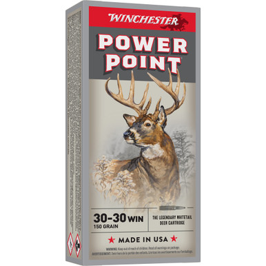 Winchester Super-X .30-30 Win Ammunition 150 Grain Power Point X30306 - 20 Rounds per Box