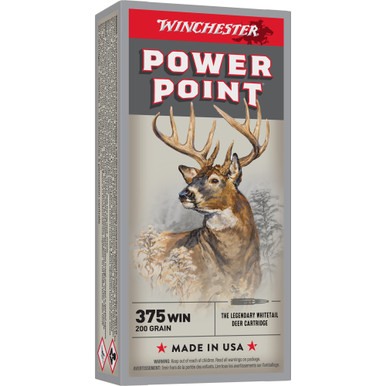 Winchester Ammunition Super-X 375 Win 200 Grain Power Point - 20 Round Box
