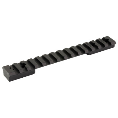 Warne Vapor 1 Piece Base 20 MOA for Howa 1500 Short Action/Weatherby Vanguard Short Action - Black