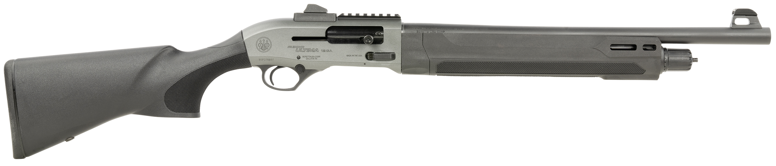 Beretta A300 Ultima Patrol Semi-Auto Shotgun J32CG511, 12 Gauge, 19.1", 3" Chmbr, Black Synthetic Stock, 5 Rds