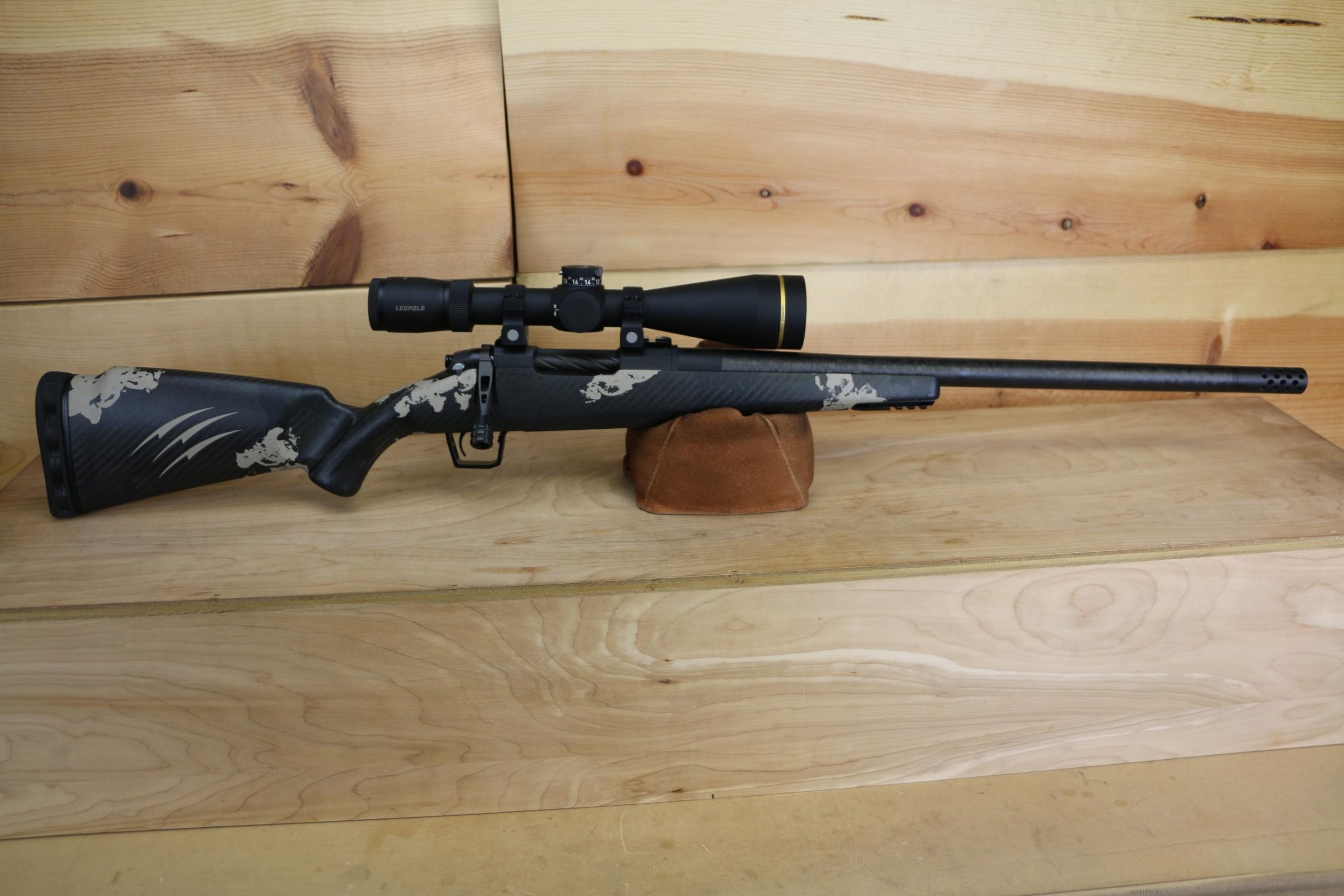 Fierce CT Rogue Bolt Action Rifle Scope Package CTROG65PRC20BUSP, 6.5 PRC, 20" Threaded, Black Urban Stock, Leupold VX-5HD 3-15x50 Scope