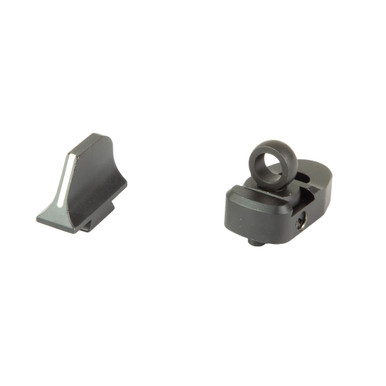 XS Sights Lever Rail & Ghost Ring Sight Set Henry .45-70 Round Barrel - HN-1001-5