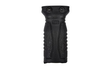 XTS Rubberized Short Vertical Grip Picatinny Rail Black - XTS-306-R