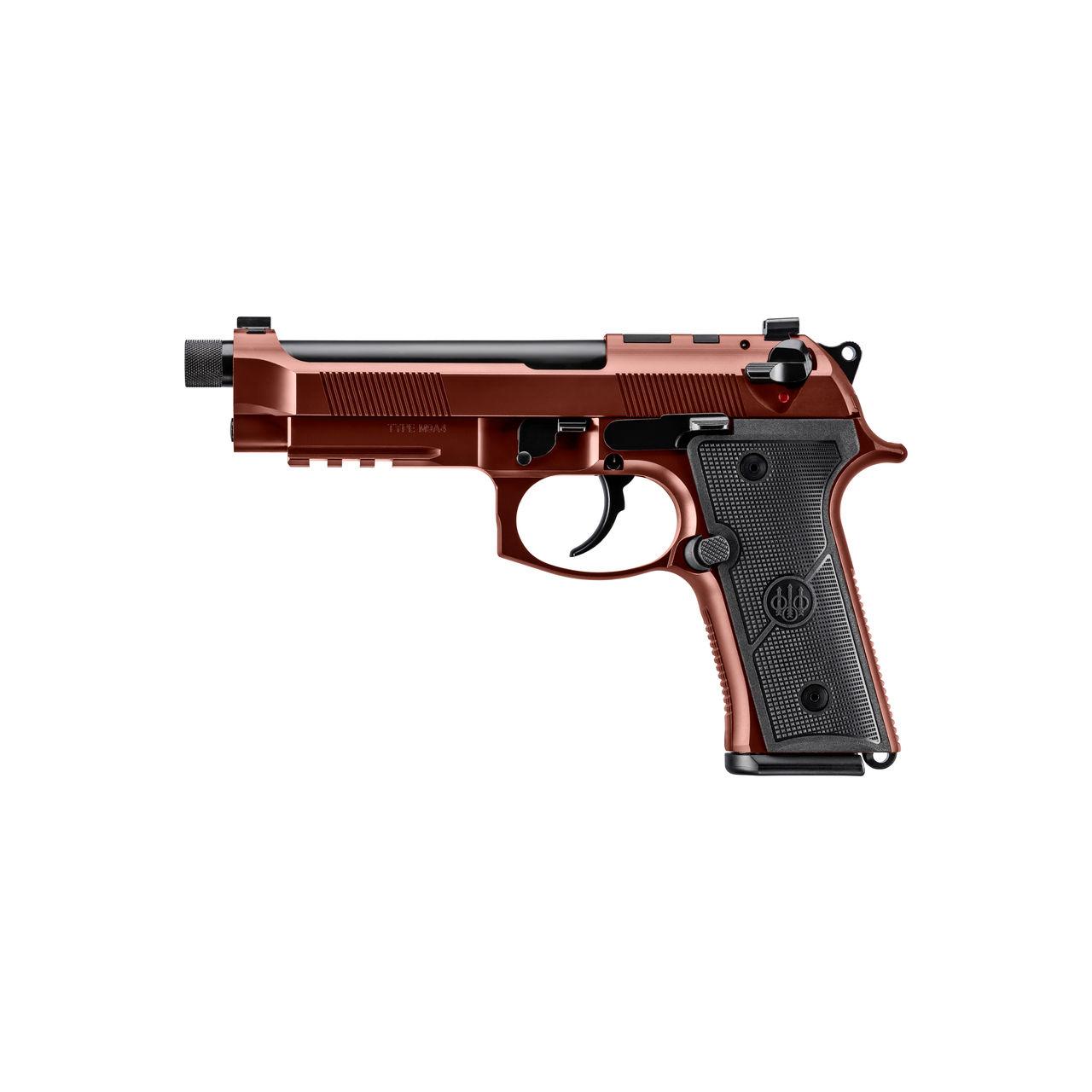 Beretta M9A4 Overlanding Pistol JS92M9A4GCLA18, 9mm, 5in, Clay Cerakote, Optic Ready, 18 Rds