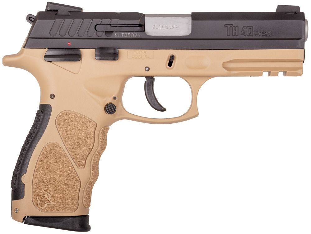 Taurus TH40 Pistol 1-TH40041T, 40 S&W, 4.27in, Flat Dark Earth Polymer Grips, 15 Rds