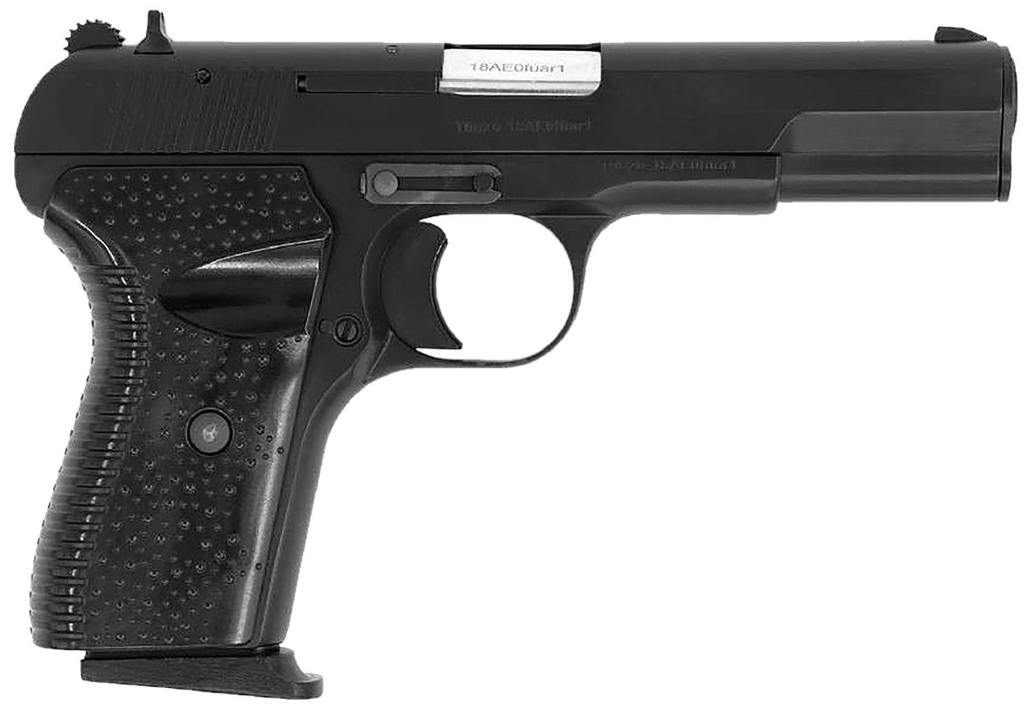 Tisas TT-33 Pistol 15300002, 9mm Luger, 4.60in, Black Target, 8 Rds