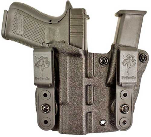 DeSantis Gunhide, 160, Hidden Truth, Inside Waistband Holster, Right Hand, Fits Glock 43, 43X, Black Kydex