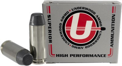 Underwood Ammo 10mm 200gr, Lead Flat Nose, 20rd Box