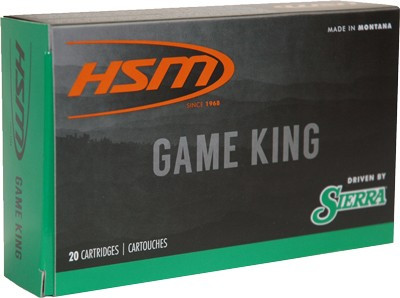 HSM 270 WSM 130gr, SBT Game King Hunting, 20rd Box