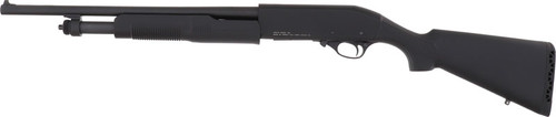 EAA Akkar Churchill 620 Combo 20 Ga, 3", 18.5" & 26" Barrels, Black, 18.5"-Ramp Front Sight, Cyl Fixed Choke, 26"- Fiber Optic Bead, Impr Cyl/Mod/Full Chokes, 4rd Rounds