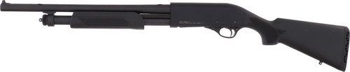 EAA Akkar Churchill 612 Combo 12 Ga, 3", 18.5" & 28" Barrels, Black, 18.5"-Ramp Front Sight, Cyl Fixed Choke, 28"-Fiber Optic Bead, Impr Cyl/Mod/Full Chokes, 4rd Rounds