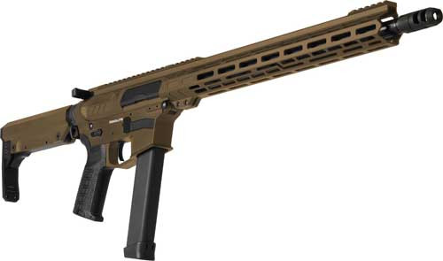 CMMG Resolute MKG 45 ACP, 16.1" Barrel, Midnight Bronze Cerakote Aluminum Rec Black Nitride Chrome Moly Barrel Midnight Bronze Adjustable RipStock, 26rd