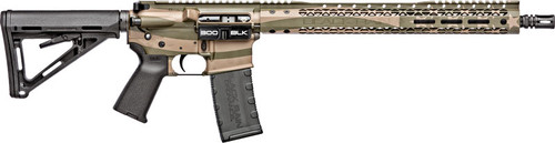 Black Rain Ordnance Spec+ .300 Blackout, 16" Barrel, Patriot Rifle, Fde/Od Green American Flag, 30rd