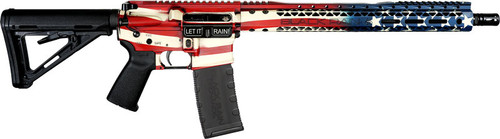 Black Rain Ordnance Spec+ .223/5.56, 16" Barrel, Red/White/Blue, Black, 30rd