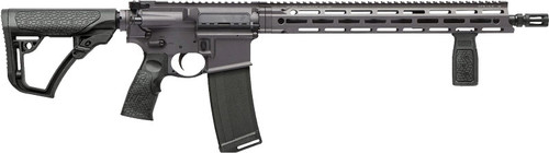 Daniel Defense DDM4v7 223 Remington/5.56mm, 16" Cold Hammer Forged Barrel, 1:7 Twist, Flash Suppressor, Mid-Length Gas System, Cobalt, DD Stock, 15" M-Lok Handguard, 32rd