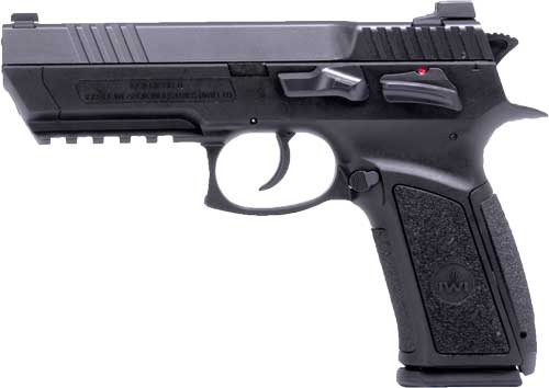 IWI Jericho II 9mm, 3.8" Barrel, Adjustable Sights, Polymer Frame, MTS, Black, 16rd