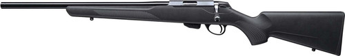 Tikka T1x .22 LR, 20" Threaded Cold Hammer Forged Barrel, 1/2x28 Threads, Synthetic Stock, Black, Left Hand, 10rd