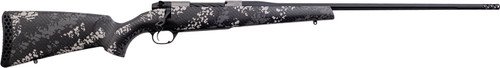 Weatherby Mark V, Backcountry 2.0 Ti, 6.5 Weatherby RPM, 24" Barrel, Fluted Titanium Barrel, #2 Contour, d Finish, Graphite Black, Grey and White Sponge Accents, Exposed Carbon Fiber Stock, 4rd
