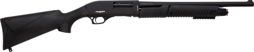 LKCI Omega P12 12 Gauge Pump Shotgun 20" Barrel Black