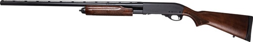 Remington 870 Fieldmaster 20 Ga, 28" Barrel, 3", Glass Bead Finish, Black, Walnut Stock, Front Bead Sight, 4rd