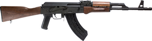 Century VSKA 7.62X39, 16.5" Chrome Moly Barrel, Black, Walnut Stock, 30rd