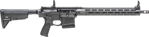 Springfield SAINT VICTOR AR-10, 308 Winchester, 16" Lightweight Profile Barrel, 1:10" Twist, Black, Bravo Company 6-Position Stock, Bravo Company Mod.3 Grip, 1 Mag, 10Rd, 15" M-LOK Rail, Front/Rear Flip Sights