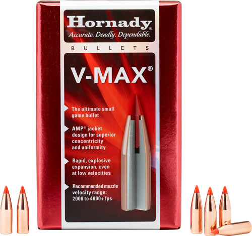 Hornady V-Max Reloading Bullets 5.45mm 60gr, 100 per Box, NOT AMMO THESE ARE RELOADING BULLETS