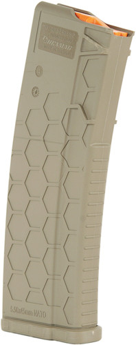 Hexmag AR Magazine Series 2 223-5.56mm, Flat Dark Earth, 10rd in a 30rd Body