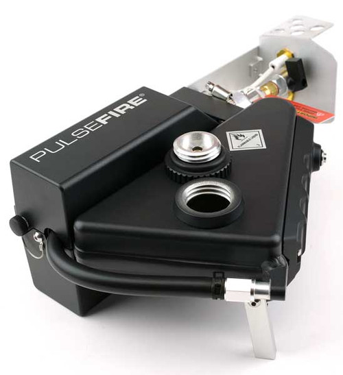 Exothermic Pulsefire UBF, 16" OAL, Underbarrel or Stand-Alone, Black Powdercoat, 25ft Flame