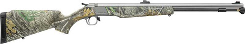 CVA Wolf V2, .50 Cal, 209 Primer, 24" Barrel, RealTree EDGE Camo, Fiber Optic Sights, Ambidextrous, 1rd
