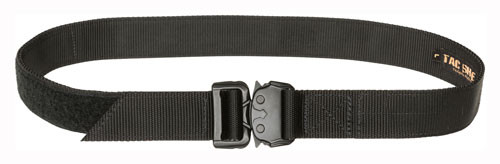 Tacshield Tactical Gun Belt with Cobra Buckle 34"-38" Webbing Black Medium 1.50" Wide