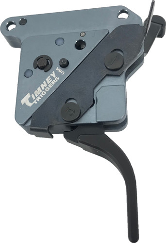 Timney Triggers "The Hit" Straight Trigger For Remington 700, Black, Adjustable from 8oz.-2Lbs, Will Not Fit Magpul Hunter Stock