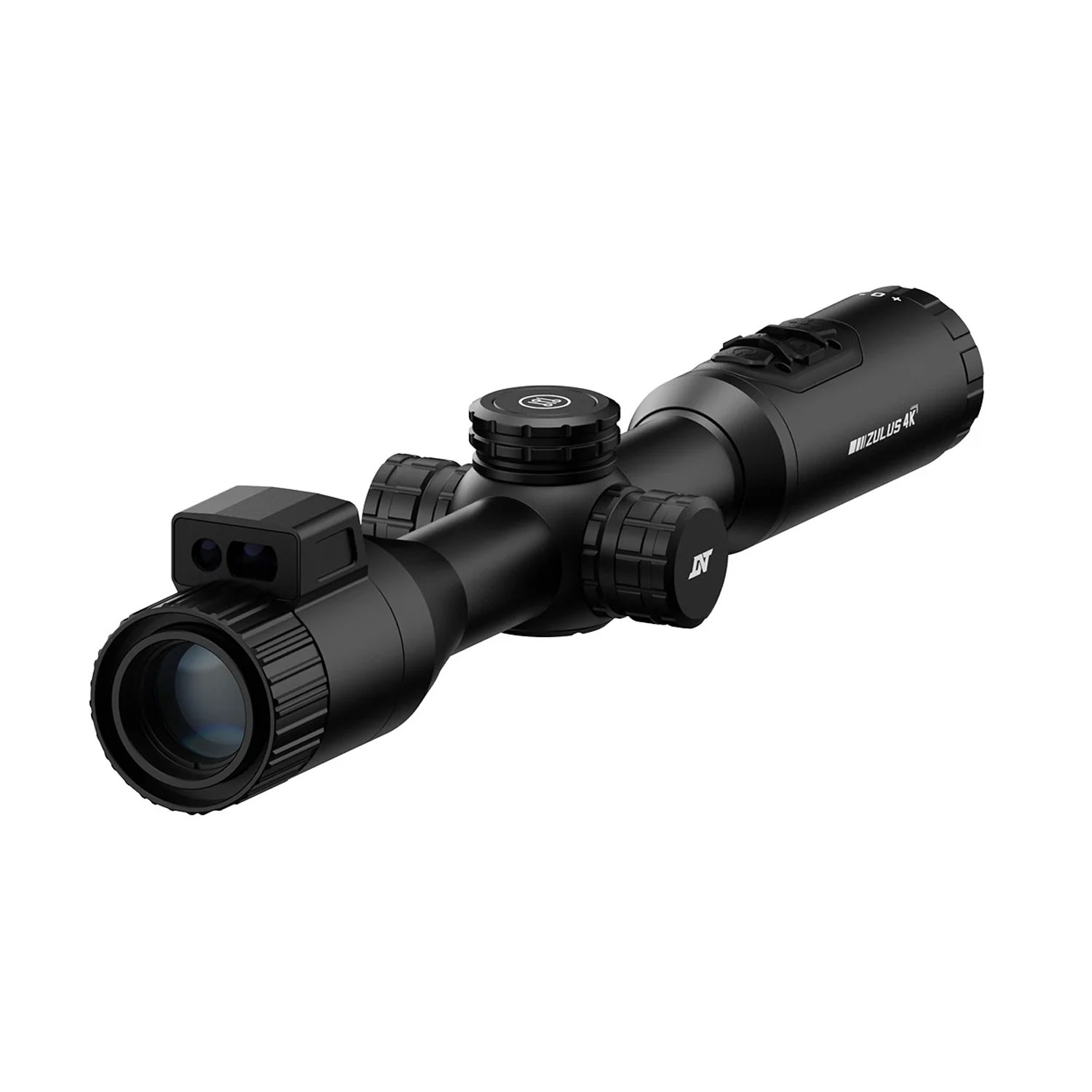 DNT ZULUS 4K Tube-Style Digital Day/Night Vision Scope w/ Laser Rangefinder and Ballistic Calculator
