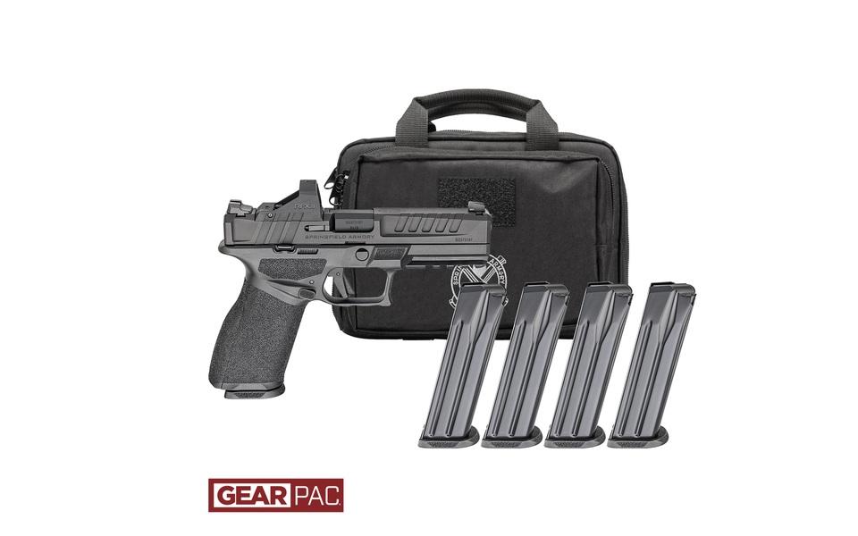 Springfield Echelon Pistol EC9459BLC-PAC, 9mm, 4.5in, Black Polymer Grips, 10 Rds