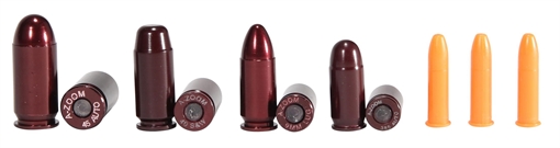 A-Zoom Metal Snap Caps Variety Pack NRA Instructor 3-.22LR 2 each .380 9mm .40 .45 16190