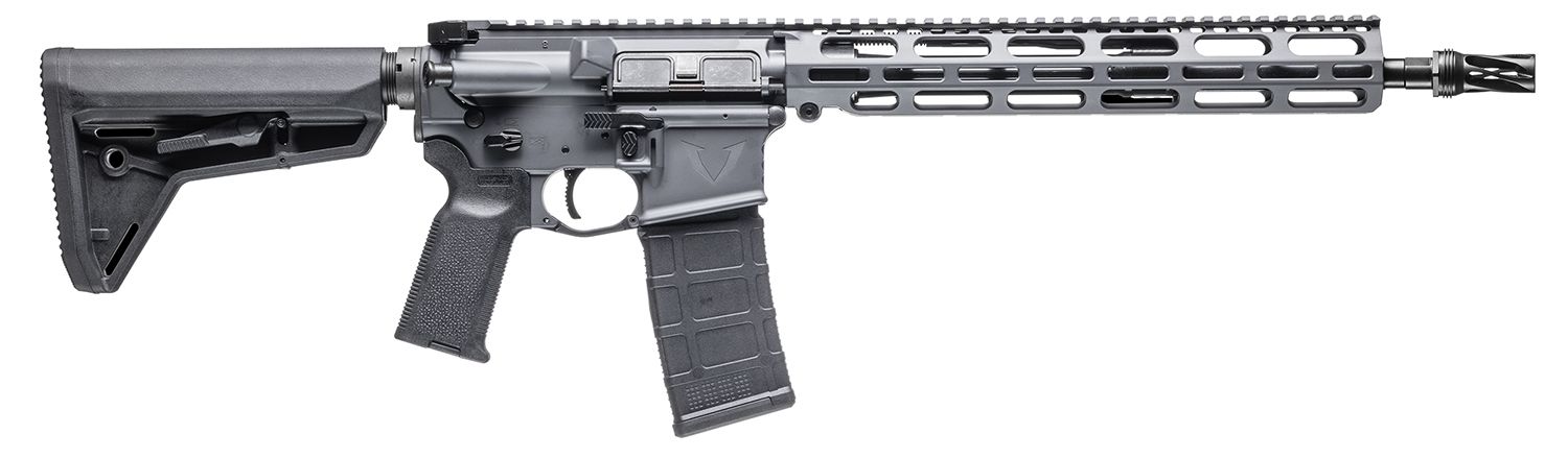 VKTR Industries VK-1PW Semi-Auto Rifle V31100916606, 5.56, 13.70", Sniper Gray Cerakote Stock, 30 Rds