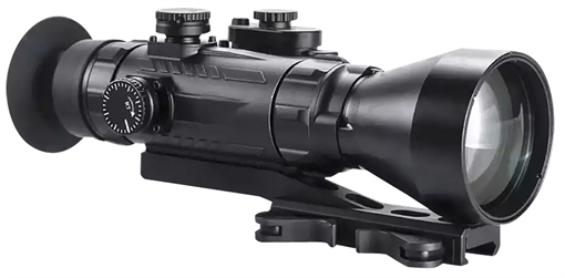 AGM Global Vision Wolverine Pro-4 3AL1 Night Vision Rifle Scope Matte Black 4x70mm Gen 3 Auto-Gated Level 1 Illuminated Red Chevron w/Ballistic Drop Reticle 15WP4423483111
