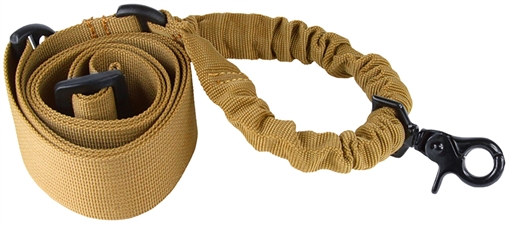 Aim Sports One Point Tan Elastic 25" OAL Bungee Rifle AOPST