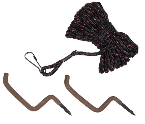 Allen Bow & Gun Rope Treestand Black/Red 20' Long Includes 2 Hangers 54