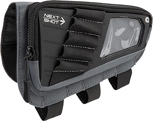 Allen Next Shot Cody Buttstock Pouch 223-300 Win Magnum Gray 5rd Rifle 8528