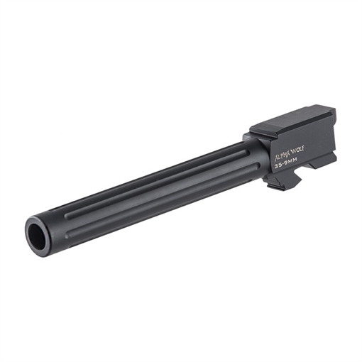 Lone Wolf Dist. ALPHAWOLF BARREL CONVERSION M35 TO 9MM NON-THREADED SS BLACK AW-359N