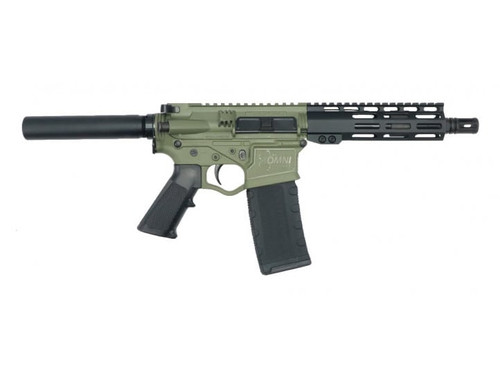 ATI Omni Hybrid Maxx .223 Rem/5.56mm, 7.5" Barrel, M-Lok, Battlefield Green Rec, No Brace, 30rd