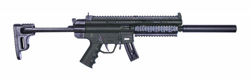 GSG GSG-16 Carbine .22 LR, 16.25" Barrel, Collapsible Stock, OD Green, 10rd