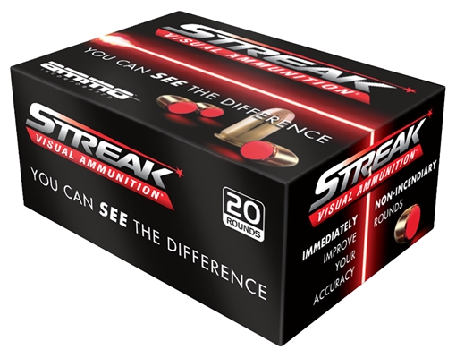 AMMO INC STREAK AMO 38 SPECIAL 125GR TMC RED 20RD (10 BOX CASE) 38125TMC-STRK-RED 38125TMCSTRKRED